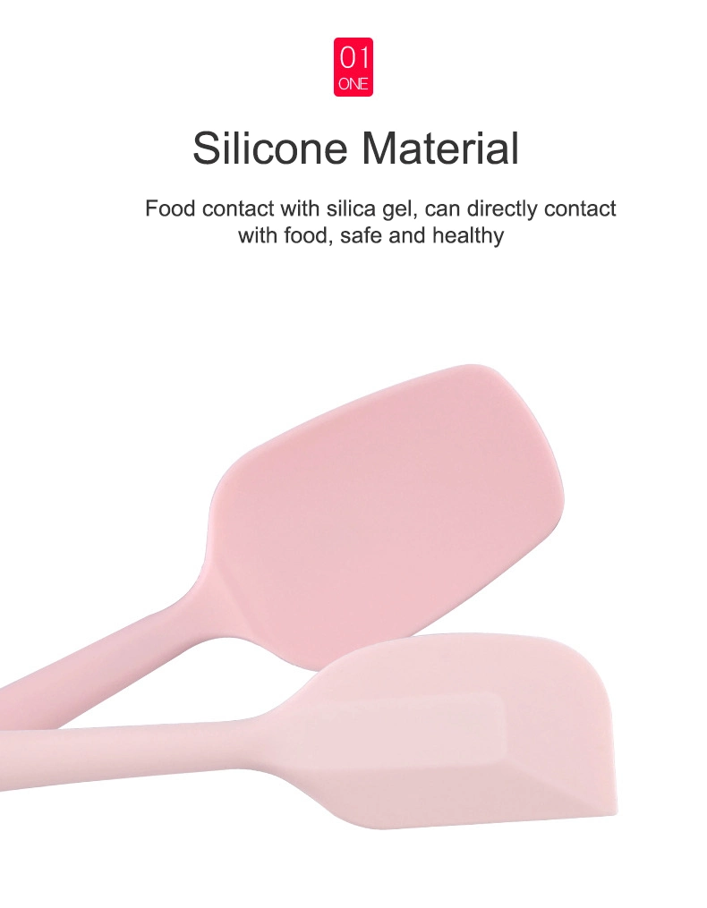 Wholesale Non-Stick Pan Silicone Spatula Kitchen Utensils Silicone Kitchenware Set