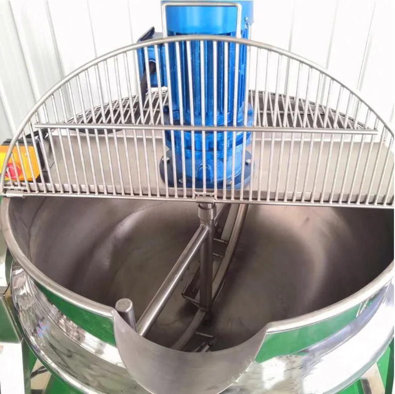 Sauce Stirring Wok Frying Machine Boiled Sauce Electric Heating Interlayer Pot