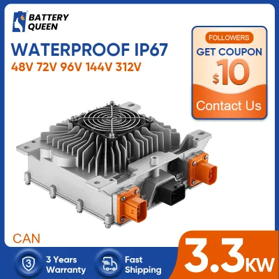 3.3kw 144V 23A Vehicle-Mounted Battery Charger, Marine Waterproof Charging Machine, EV Charger, OEM