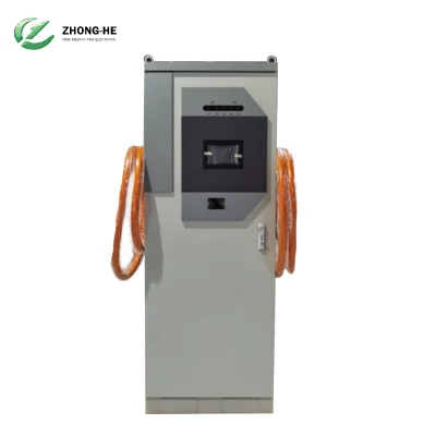 2 Outlet DC Fast Car Battery Commercial Charger EV Charging Station