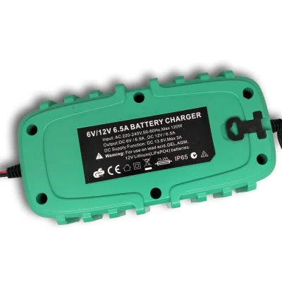 6V/12V 6.5A Lithium Battery/Lead-Acid Battery Battery Chager Bcn-6500