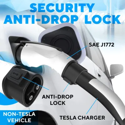 Tesla to Type1 Evse Use to Charge SAE J1772 Electric Vehicle Charger on Tesla to Type 1 EV Chargers for Car Charging AC 40A 250V