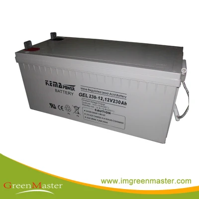 12V AGM VRLA Lead Acid Solar Battery for Solar Power System