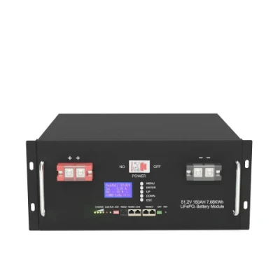 Rechargeable Lithium Battery Pack 51.2V 48V 100ah 150ah 200ah 300ah Li-ion/ Lithium Ion LiFePO4 Rack Battery for UPS Home Solar Energy Storage System Powerwall