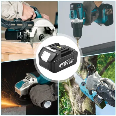 High Quality Wholesale Manufacturer Rechargeable Lithium Battery 18V 7000mAh Makita Bl1860 Replacement Li-ion Battery Cordless Power Drill Tools