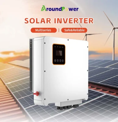 Clean Energy Solar System Three-Phase Ess Pure Sine Wave Power Inverter, Growatt 3kw 4kVA 5kw 8kw 10 Kw 48V 3 Phase Hybrid Solar Inverter