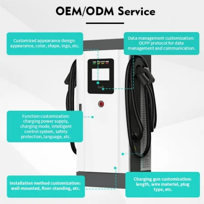 Nancome DC Fast EV Floor-Standing Charger Station for Electric Car