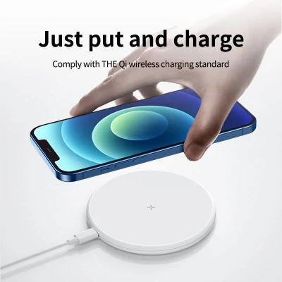 Qi Certified Wireless Charger 10W 15W Portable Qi Wireless Charger Cell Phone Charging Pad Battery Charger