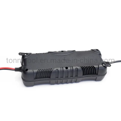 12V 24V Automatic Smart Battery Charger Intelligent Design 12V 10A AGM, Gel, Wet Car Battery Charger for Car, Truck, RV, Marine