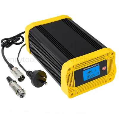 Lithium Battery Charger LCD Display 42V/48V Electric Scooter/Golf Cart/Electric Forklift Used Ebike Charger 48V