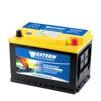 DIN75 Mf/Maintenance-Free Automotive Car Battery 12V Sealed-Lead-Acid for Automobile/Auto/Truck/Solar Power Best Wholesale Price