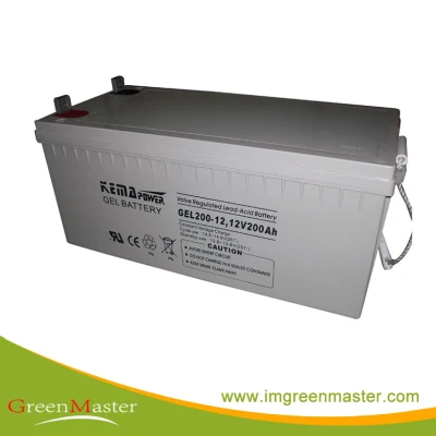 12V AGM VRLA Lead Acid Solar Battery for Solar Power System