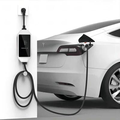 Home Electric Portable AC 7.5kw EV Car Battery Charger Station