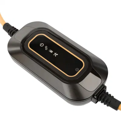 Vschnel NEMA 6-20 Level 1 EV Charger - 110V 16 AMP with 21 FT Extension Cord - Compatible with J1772 Evs
