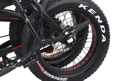 Hummer-S 20&quot; 500W/48V with Integrated Battery Folding Bike Electric Fat Bike