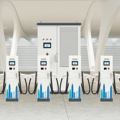 Split Type DC APP Control EV Charger Factory Manufacturer Ocpp CCS2 CCS1 Gbt Ten Guns 200A Fast Electric Car Charging Station