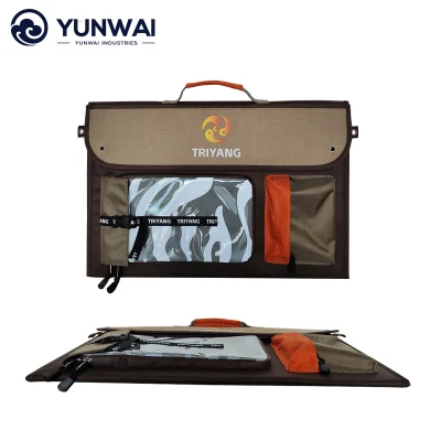 Monocrystalline Silicon Cells 70W Portable Solar Power Generator Lithium Polymer Battery Solar Charger