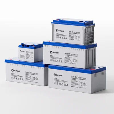 Europe Stock Deep Cycle Sealed Lead Acid Batteries 12V 200ah 100ah 50ah Solar Reachargeable Gel Batteries for Solar System