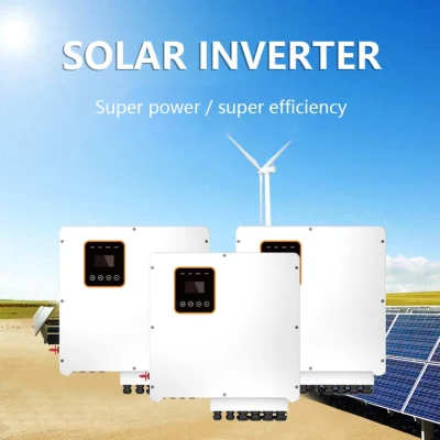 Clean Energy Solar System Three-Phase Ess Pure Sine Wave Power Inverter, Growatt 3kw 4kVA 5kw 8kw 10 Kw 48V 3 Phase Hybrid Solar Inverter
