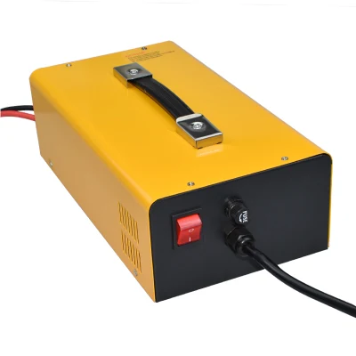 DC Battery Charger Three Element Lithium Battery Fast Charger for Electric Vehicles 12.6V 100A New Upgrade Full of Self Stop