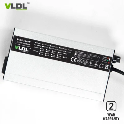 Automatic 48V 4A E-Bike Battery Charger Max 58.4V Cc CV Charging
