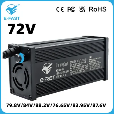 1500 Watt Car Batteries Charger 72 Volt Batteries Charger 72 Volt Car Lithium Li-ion Battery Charger 72V15A