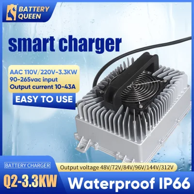 3.3kw 6.6kw Obc High Voltage 360V 400V Battery EV Onboard Charger with Can Bus Protocol
