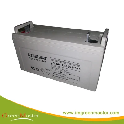 12V AGM VRLA Lead Acid Solar Battery for Solar Power System