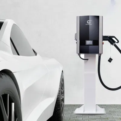 50A Level 1 GB/T Ocpp EV Charger 7kw 15kw 20kw 30kw Electric Vehicle Charger Screen Model DC EV Charger