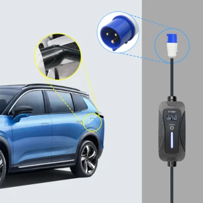 IEC62196 Type 2 EV Portable Car Charger 16A Electric Vehicle Charger