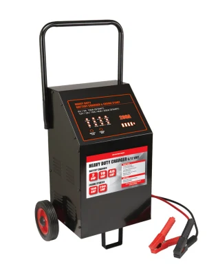 200/ 40 AMP Automatic Battery Charge Engine Starter Wheel Battery Charger Booster