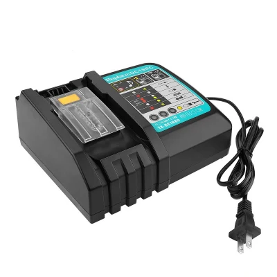 DC18RC Li-ion Battery Charger with LED Screen Suitable for Makita 14.4V-18V Lithium-Ion Battery Bl1830 Bl1840 Bl1850 Bl1815