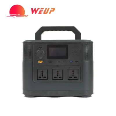 LiFePO4 Battery 1200W 1000W 1kw Porable Power Station Peak Power Fast Charger for Outdoor Camping
