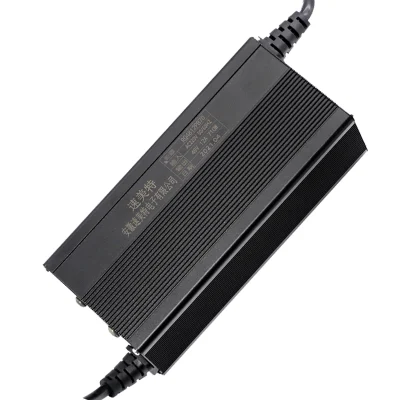 Universal Input 180-240VAC High Power Battery Charger 48V12A for Lithium Lead-Acid Batteries