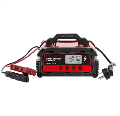  Universal Rechargeable Car Battery Charger 12V 24V Get CE RoHS FCC Approval