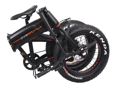 Hummer-S 20&quot; 500W/48V with Integrated Battery Folding Bike Electric Fat Bike
