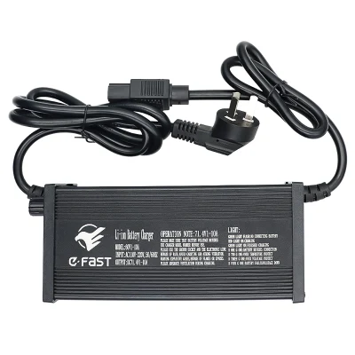 Lithium Ion Battery Charger 12V 24V 36V 72V 84V 48V Customized Ebike LiFePO4 E-Bike Electric Scooter Battery Charger