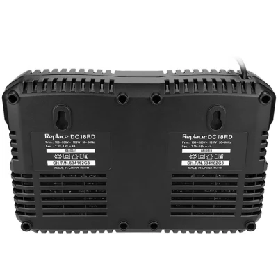 DC18rd 4A Makita Dual Charger Replacement for Makita 18V Battery Charger Bl1830 Bl1430 Bl1850 Bl1860 Makita Dril Battery Charger