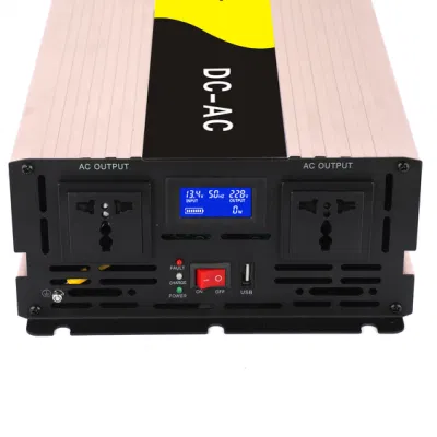 3000W 12V/24V/48V DC to AC 110V/220V UPS Power Inverter with Charger