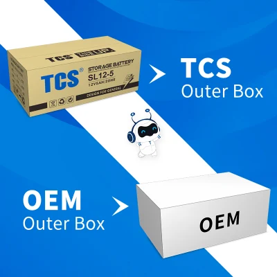 Tcs Chinese Manufacturer Energy Storage AGM Valve Regulated Sealed Lead Acid Dry Battery 12V 7ah Price for Electronic Scales
