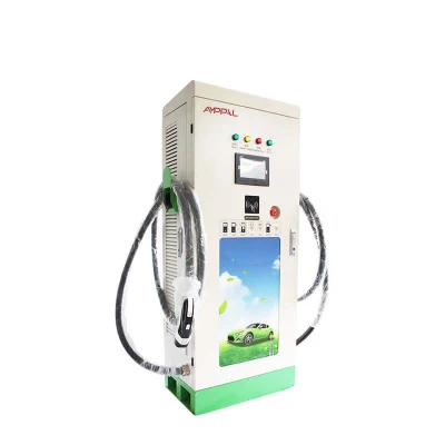 Amppal EV Charger with Dual Guns CCS 60kw-240kw Upright Charging Gun DC Fast Charger EV Charger