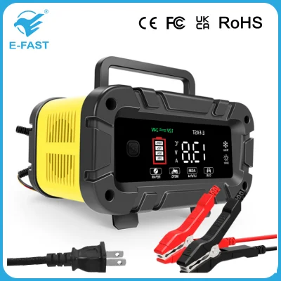 10/20 AMP 12V Smart Car Battery Charger 24V Fully Automatic Battery Maintainer