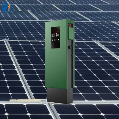 7kw AC Solar Powered Electric Vehicle Charging Stations IEC 62196-2 with Floor-Mounted Level 2 Type 2 Solar Powered Car Solar Power Battery Car Charger