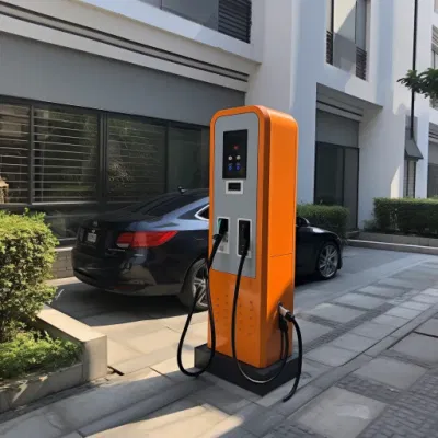 Commercial Use 60kw 120kw DC Electric Car Battery Charger Charging Station