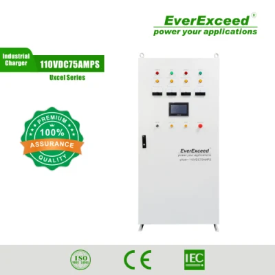 110V100A Uxcel Series Industrial Battery Charger with High Frequency Rectifier /DC UPS