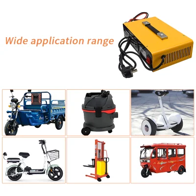 DC Battery Charger Lithium Iron Phosphate Battery Anderson Plug Quick Charger Adjustable Voltage 73V 24A