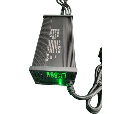 Ebkie 48V 60V 72V 8A 10A LCD Display Lead Acid Battery Charger for Electric Bike