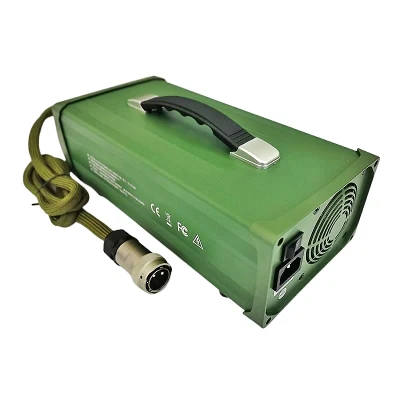 Militaryquality DC 72V 73V 15A 1200W Low Temperature Charger for 20s 60V 64V LiFePO4 Battery Pack with Pfc with CE for Electric Golf Cart Garden Tools