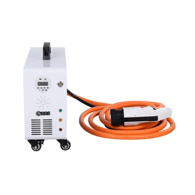 Max Power Movable Portable DC Fast EV Charger to Meet 20kw 30kw CCS2, GB/T, Chademo Charging Standard