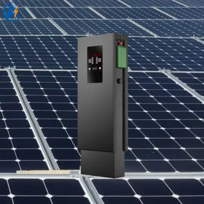 7kw AC Solar Powered Electric Vehicle Charging Stations IEC 62196-2 with Floor-Mounted Level 2 Type 2 Solar Powered Car Solar Power Battery Car Charger